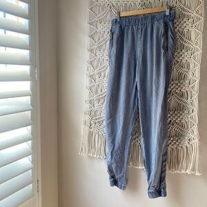 YFB slate gray blue jogger cargo pants sz small